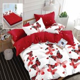 LENJERIE FINET 6 PIESE CU HUSĂ &ndash; 160&times;200 ȘI 180&times;200 (HF6P159) - 180x200