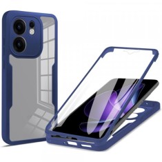 Husa pentru Oppo Reno13 FS 5G / Reno13 F 4G / Reno13 F, Techsuit, ColorVerse 360, Albastra