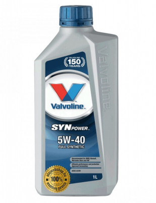 Ulei motor Valvoline Synpower 5W-40 1L foto