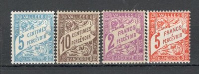 Andorra.1937/41 Porto-Cifra MA.147 foto