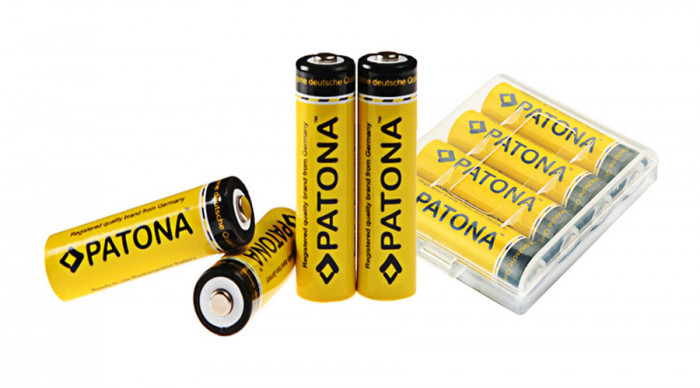 Baterie re&icirc;ncărcabilă PATONA Mignon 4x AA 2450mAh