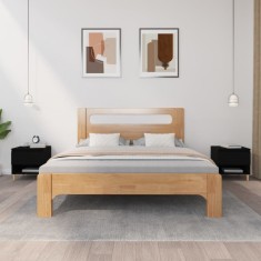 vidaXL Noptiere, 2 buc., negru, 50x46x50 cm, lemn prelucrat