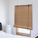 VidaXL Jaluzea tip rulou, maro, 150 x 160 cm, bambus