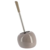 Perie Toaletă Ceramica Efect Piatră &ndash; Greige Compoziție Polirăsină + Pvc