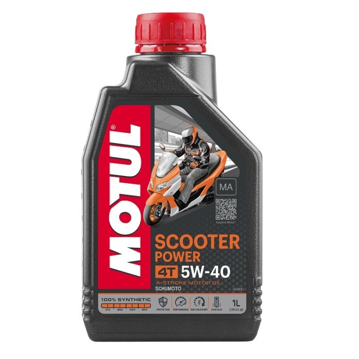 Ulei Motor SCOOTER POWER 5W40 MA Motul, 1L
