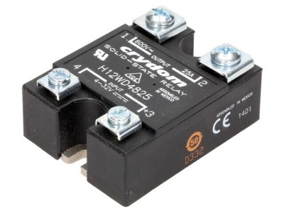Releu Semiconductor 1-Fazat 25A 48-660VAC foto