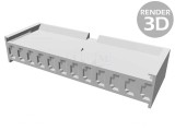 Mufă Cablaj Mamă 12 Pini 3,96mm, TE Connectivity
