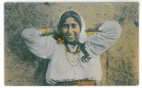 297 - ETHNIC, Gypsy woman, Romania - old postcard - unused