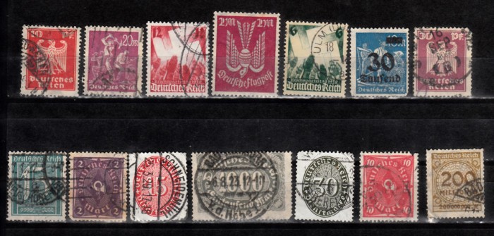 A7 T4 35 - Timbre foarte vechi - Germania