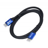 Cablu HDMI 8K HDTV elSales ELS-HD8K-300, Lungime 3 m, Rezolutie 8K, Negru