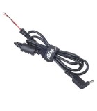 Cablu DC 4.0/1.35 mufa in unghi 0.5mm2 negru 1.2m AKYGA AK-SC-32