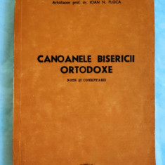 IOAN FLOCA - CANOANELE BISERICII ORTODOXE - NOTE SI COMENTARII (1992)