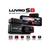 Camera auto DVR LUVRO S8 4K fata Full HD spate cu GPS Wi-Fi G-Sensor si ecran Cod: S8