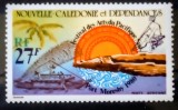 Noua Caledonie 1980 barca cu p&acirc;nze, canoe piroga, serie 1v. Neștampilată, Nestampilat