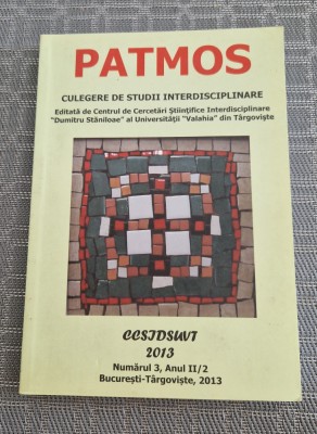 Patmos culegere de studii interdisciplinare foto