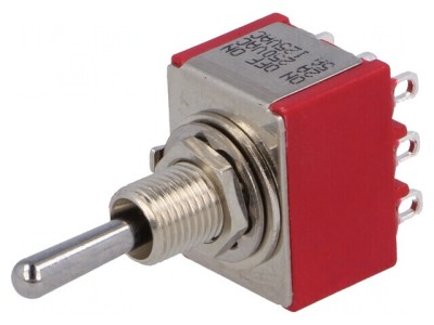 Comutator Basculant 3 Pini ON-OFF-ON 5A 125VAC 28VDC foto