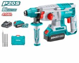 Ciocan rotopercutor TOTAL, 2,5J 20V LI-ION (INCLUDE ACUMULATOR SI INCARCATOR)