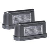 Cumpara ieftin Set 2 lampi pentru iluminat placuta de inmatriculare, 12 &ndash; 24V