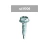 SURUBURI PERFORATOARE RAL9006-ALUMIN. 4.8X28MM, 250/SET