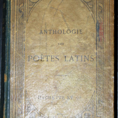 Anthologie des poètes latins, Hachette, 1908