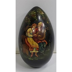 Ou din lemn pictat manual, Rusia, Secol XX