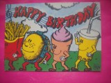 HOPCT 17621 HAPPY BIRTHDAY !!! CARICATURA - CP OLANDA --EUROPA -NECIRCULATA