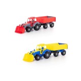 Cumpara ieftin Tractor cu remorca si incarcator - Altay, 67x17x18 cm, Polesie