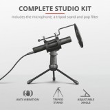MICROFON Trust GXT 241 Velica USB Streaming Microphone &quot;24182&quot; (timbru verde 0.03 lei)