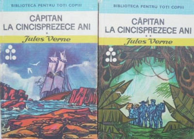 Capitan la cincisprezece ani (2 volume) - Jules Verne foto