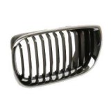 Grila radiator Bmw Seria 1 (E81/E82/E87/E88), 09.2004-10.2013, dreapta, 51137127228, 200105-4, priza aer mica, Rapid