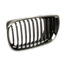 Grila radiator Bmw Seria 1 (E81/E82/E87/E88), 09.2004-10.2013, dreapta, 51137127228, 200105-4, priza aer mica foto