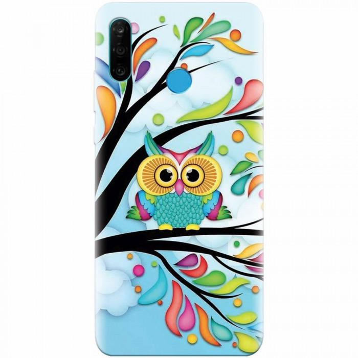 Husa silicon pentru Huawei P30 Lite, Owl 101