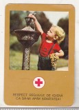 bnk cld Calendar de buzunar - 1979 - Crucea Rosie