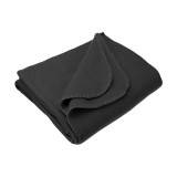 Patura plusata culoare negru 170x130cm, Carpoint