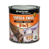 Vopsea email anticoroziva 3 &icirc;n 1 alb mat 1L pentru interior si exterior
