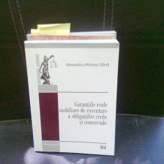 GARANTIILE REALE MOBILIARE DE EXECUTARE A OBLIGATIILOR CIVILE SI COMERCIALE - ALEXANDRU MIHNEA GAINA