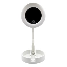 Oglinda cu iluminare LED, portabila, pentru machiaj foto