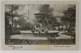 PLOIESTI , VECHEA GRADINA PUBLICA , CARTE POSTALA ILUSTRATA , 1926
