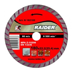 Disc diamantat Turbo Raider, 180 x 22.2 mm