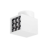 Aplica Roma LED 12W 4000K IP20, negru, Metsan