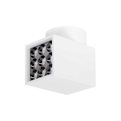 Aplica Roma LED 12W 4000K IP20, negru, Metsan foto