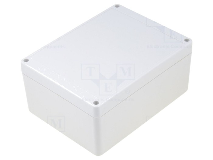 Carcasă universală ABS gri IP65