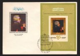CPIB17072 INTREG POSTAL - RUSIA, JACQUES LOUIS DAVID, AUTOPORTRET, 1986, COLITA
