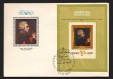 CPIB17072 INTREG POSTAL - RUSIA, JACQUES LOUIS DAVID, AUTOPORTRET, 1986, COLITA, Necirculata, Printata