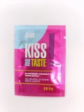 Gel Intim Comestibil Kiss and Taste, Efect Incalzire, Aroma Mure, 2 ml