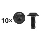 Set 10 surub fixare Audi A1, A3, A6, Q3, Q7, Seat Alhambra, Altea, Arona, Ibiza, Leon, Toledo, Skoda Fabia, Octavia, Superb, VW Beetle, Caddy, Golf,