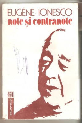 Eugene Ionesco-Note si contranote foto