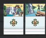 ROMANIA 2023 - CERCETASII ROMANIEI, VINIETA 3 DIN COALA DE POSTA, MNH - LP 2414, Nestampilat