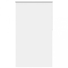vidaXL Jaluzea cu role opace alb 130x230 cm La?ime material 126,6 cm foto