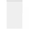 vidaXL Jaluzea cu role opace alb 130x210 cm lățime material 126,6 cm 4011966